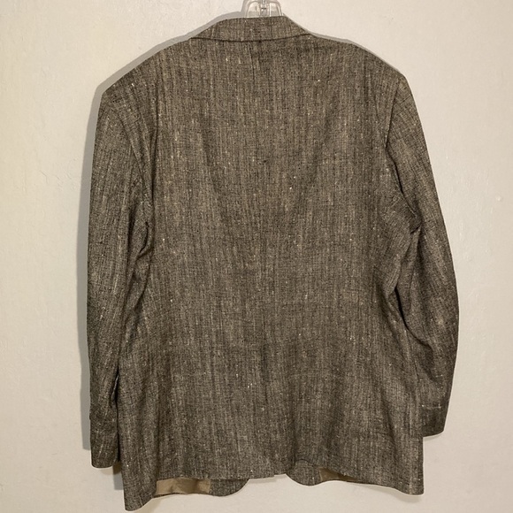 Executive collection 1980s silk men’s jacket tailored in USA - Picture 6 of 11